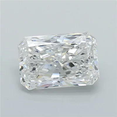 3.04ct E VS1 Rare Carat Ideal Cut Radiant Lab Grown Diamond