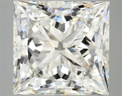 10.02ct G VS2 Rare Carat Ideal Cut Princess Lab Grown Diamond