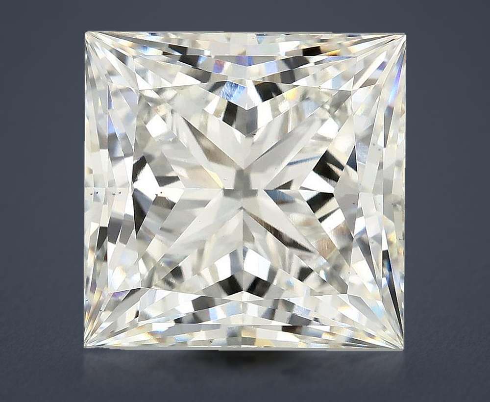 10.02ct G VS2 Rare Carat Ideal Cut Princess Lab Grown Diamond