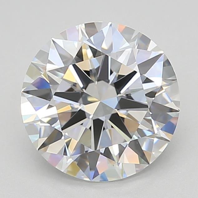 2.01ct D VVS1 Rare Carat Ideal Cut Round Lab Grown Diamond