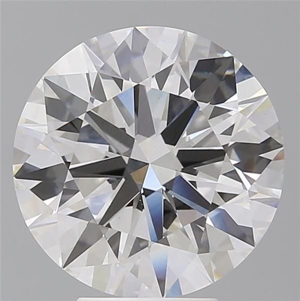 5.56ct F VVS2 Rare Carat Ideal Cut Round Lab Grown Diamond