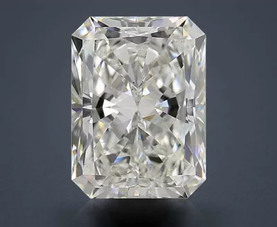 3.50ct H SI1 Rare Carat Ideal Cut Radiant Diamond
