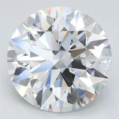 3.79ct D IF Rare Carat Ideal Cut Round Lab Grown Diamond