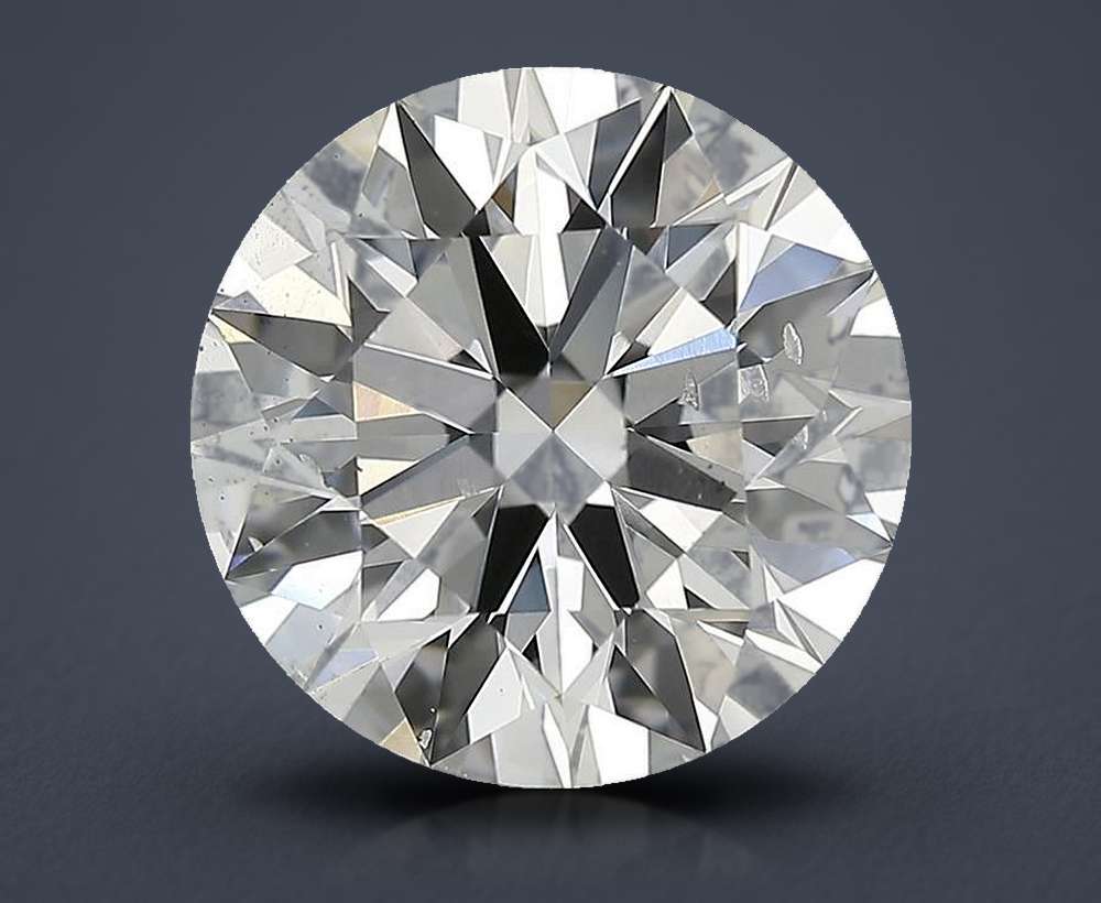 5.01ct E SI1 Rare Carat Ideal Cut Round Diamond