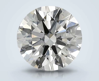 5.01ct E SI1 Rare Carat Ideal Cut Round Diamond