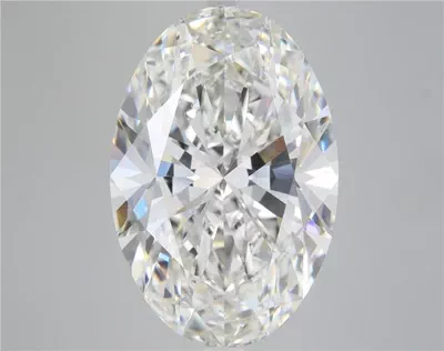 11.05ct G VS2 Rare Carat Ideal Cut Oval Lab Grown Diamond