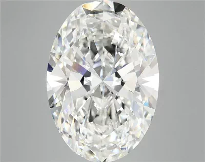 11.56ct F VVS2 Rare Carat Ideal Cut Oval Lab Grown Diamond