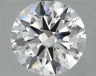 3.47ct D FL Rare Carat Ideal Cut Round Diamond