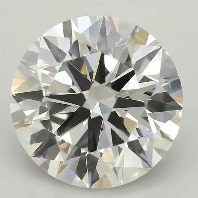 4.02ct E VS1 Rare Carat Ideal Cut Round Lab Grown Diamond