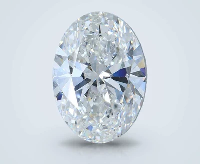 5.02ct F VS2 Rare Carat Ideal Cut Oval Lab Grown Diamond