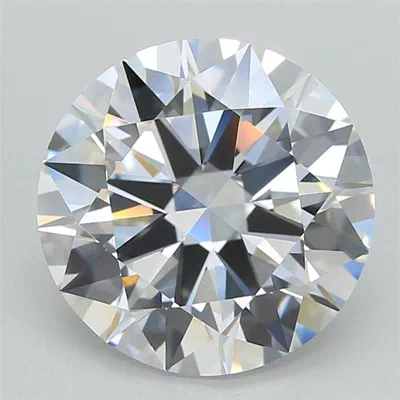 5.04ct D VVS2 Rare Carat Ideal Cut Round Lab Grown Diamond