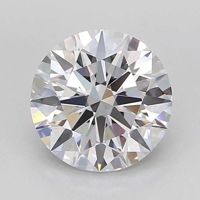 2.22ct D IF Rare Carat Ideal Cut Round Lab Grown Diamond