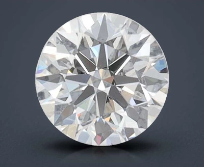 0.54ct D FL Rare Carat Ideal Cut Round Lab Grown Diamond