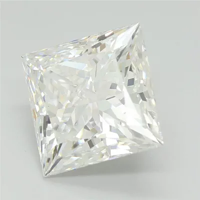 3.93ct E VS1 Rare Carat Ideal Cut Princess Lab Grown Diamond