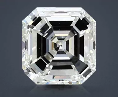 0.62ct K VS2 Good Cut Asscher Diamond