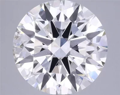 4.02ct F SI2 Rare Carat Ideal Cut Round Lab Grown Diamond