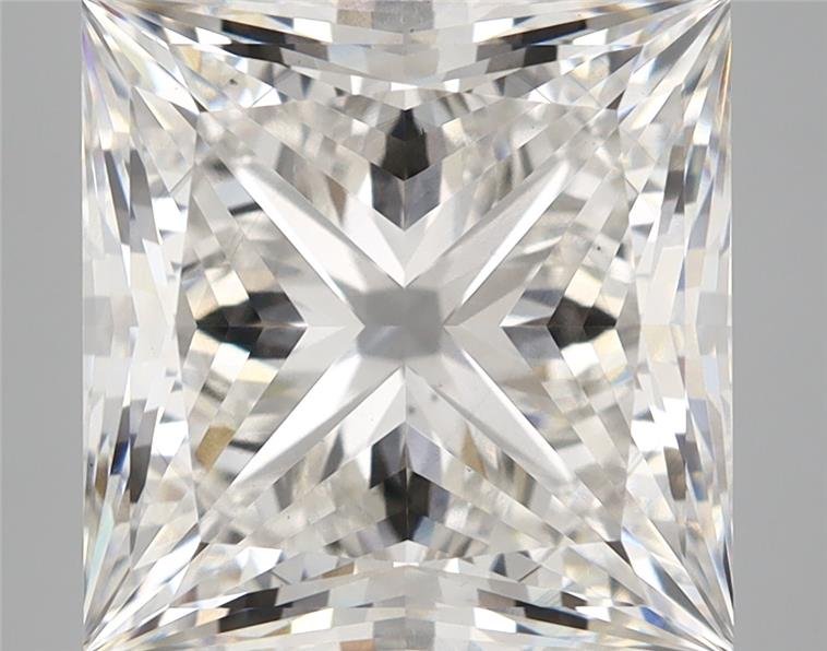 7.74ct F VS1 Rare Carat Ideal Cut Princess Lab Grown Diamond