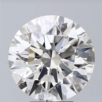 4.54ct H VS2 Rare Carat Ideal Cut Round Lab Grown Diamond