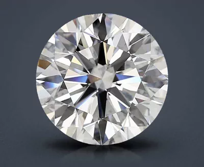 5.02ct F SI1 Rare Carat Ideal Cut Round Diamond