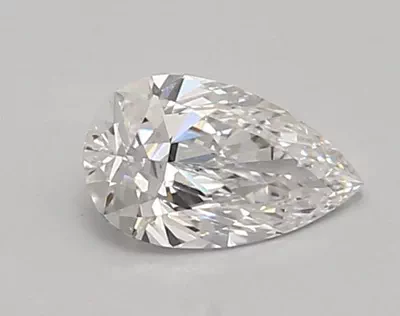 0.81ct D VVS1 Rare Carat Ideal Cut Pear Lab Grown Diamond