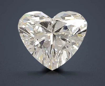 2.48ct G VS1 Rare Carat Ideal Cut Heart Lab Grown Diamond