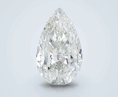 5.06ct I SI1 Rare Carat Ideal Cut Pear Diamond