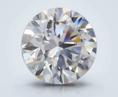 4.28ct D VS1 Rare Carat Ideal Cut Round Lab Grown Diamond