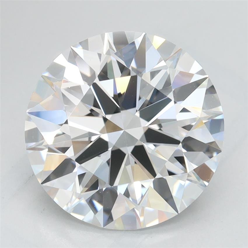 2.91ct D VVS1 Rare Carat Ideal Cut Round Lab Grown Diamond