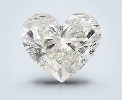 10.03ct H SI1 Rare Carat Ideal Cut Heart Diamond