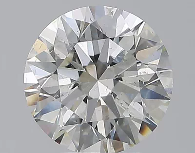 3.01ct H SI2 Ideal Cut Round Diamond