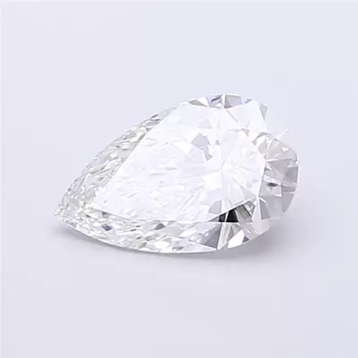 0.76ct D VVS2 Rare Carat Ideal Cut Pear Lab Grown Diamond