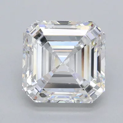 2.05ct D VVS1 Excellent Cut Asscher Lab Grown Diamond