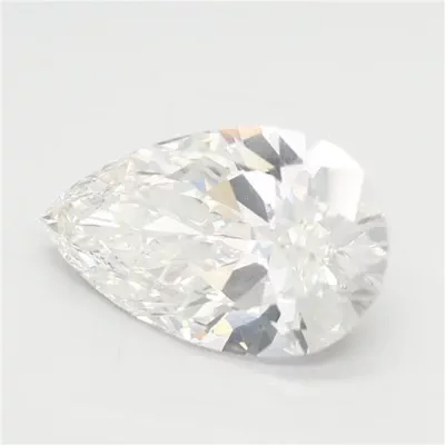 3.02ct G VVS2 Rare Carat Ideal Cut Pear Lab Grown Diamond