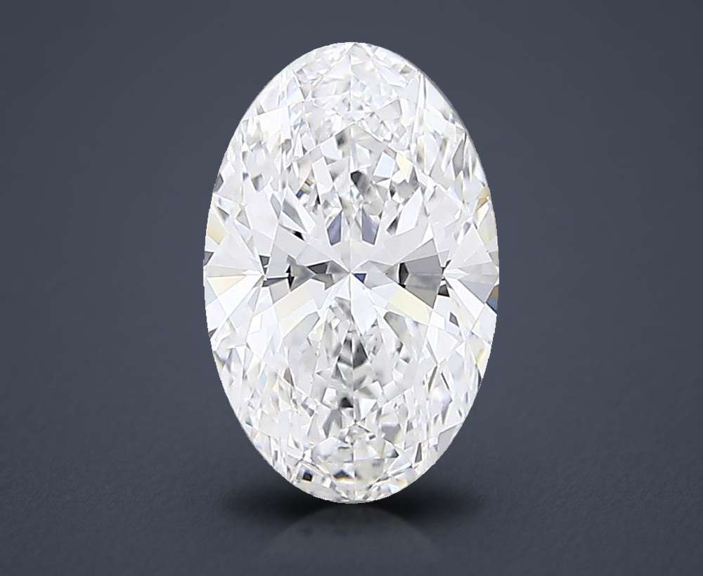 15.06ct F VVS2 Rare Carat Ideal Cut Oval Lab Grown Diamond