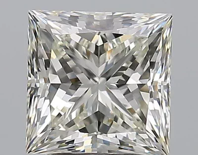 2.51ct K VS1 Rare Carat Ideal Cut Princess Diamond