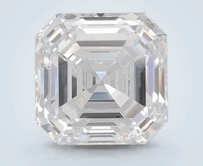 1.51ct E VVS2 Rare Carat Ideal Cut Asscher Lab Grown Diamond