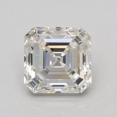 1.05ct E VS1 Rare Carat Ideal Cut Asscher Lab Grown Diamond