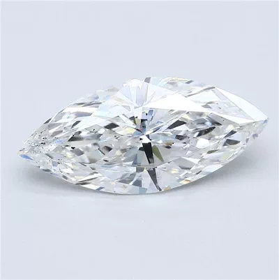 2.16ct D SI1 Very Good Cut Marquise Diamond