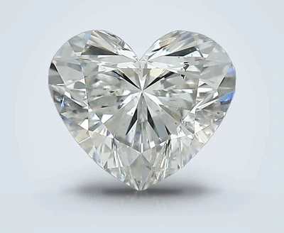 1.00ct I SI2 Rare Carat Ideal Cut Heart Diamond