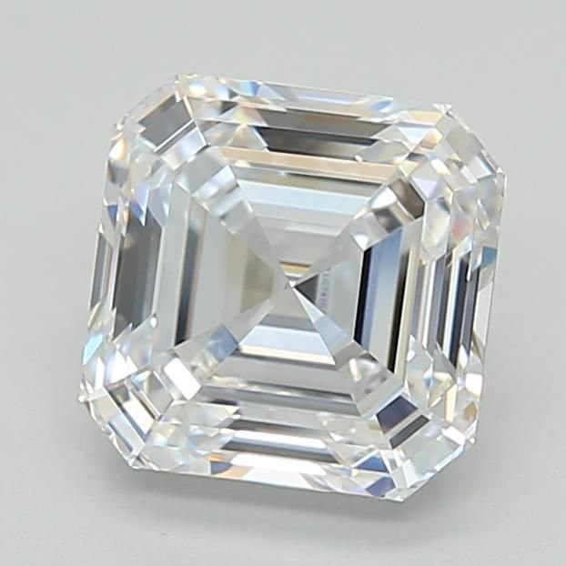 3.19ct D VVS1 Rare Carat Ideal Cut Asscher Lab Grown Diamond