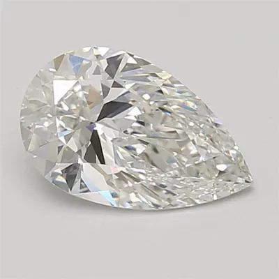 1.48ct E VS1 Rare Carat Ideal Cut Pear Lab Grown Diamond