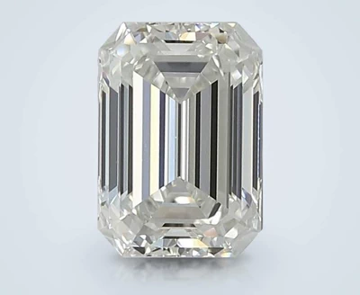 0.96ct F VS1 Excellent Cut Emerald Lab Grown Diamond