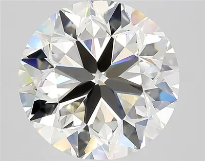 5.01ct J VVS2 Very Good Cut Round Diamond