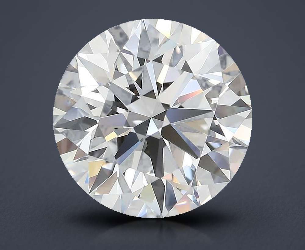 6.10ct D VVS2 Rare Carat Ideal Cut Round Lab Grown Diamond