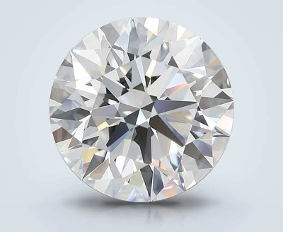 6.10ct D VVS2 Rare Carat Ideal Cut Round Lab Grown Diamond