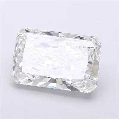 6.76ct E VVS2 Rare Carat Ideal Cut Radiant Lab Grown Diamond