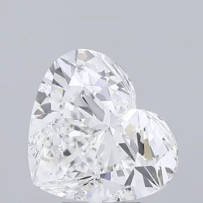 5.00ct E VS2 Rare Carat Ideal Cut Heart Lab Grown Diamond