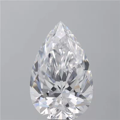 20.35ct D VVS1 Rare Carat Ideal Cut Pear Diamond