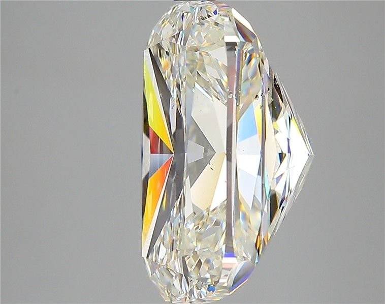 10.06ct J SI1 Rare Carat Ideal Cut Cushion Diamond