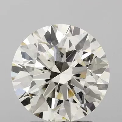 3.20ct I VVS2 Rare Carat Ideal Cut Round Lab Grown Diamond